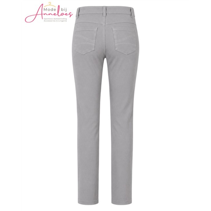 Leona per Donna Broek Doris 13.04 Punta K-Lengte Zilvergrijs Leona per Donna Broek Doris 13.04 Punta K-Lengte Zilvergrijs
